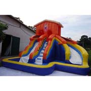 cheap inflatable water slides